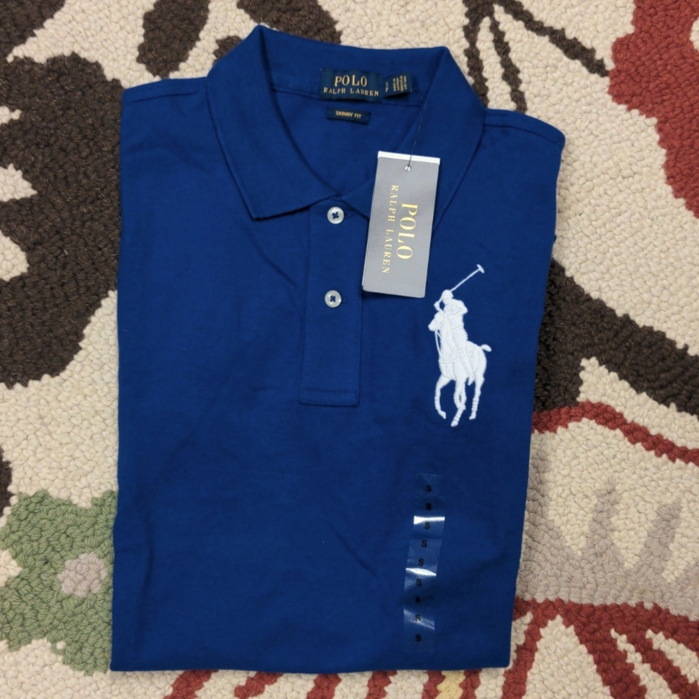 POLO Ralph Lauren Skinny Fit Big Pony Polo Shirt